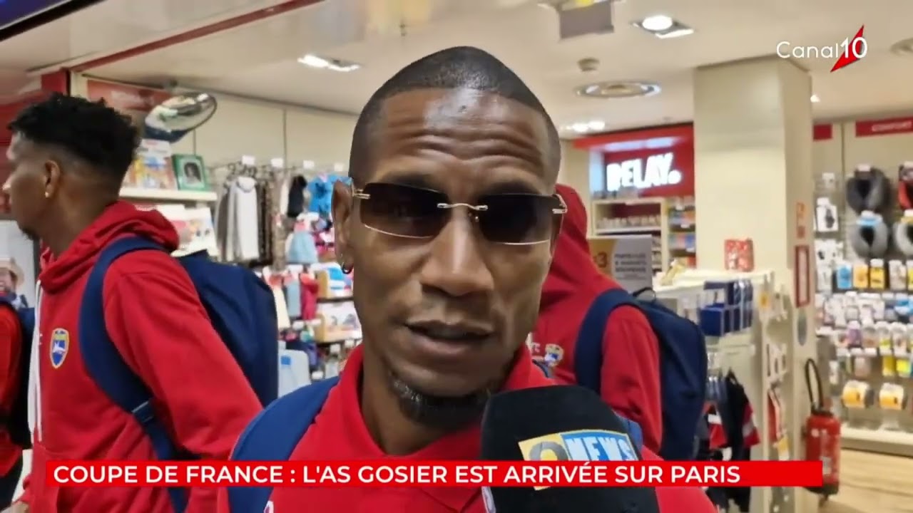 COUPE DE FRANCE 2025 : L'AS GOSIER est arrivée à Paris