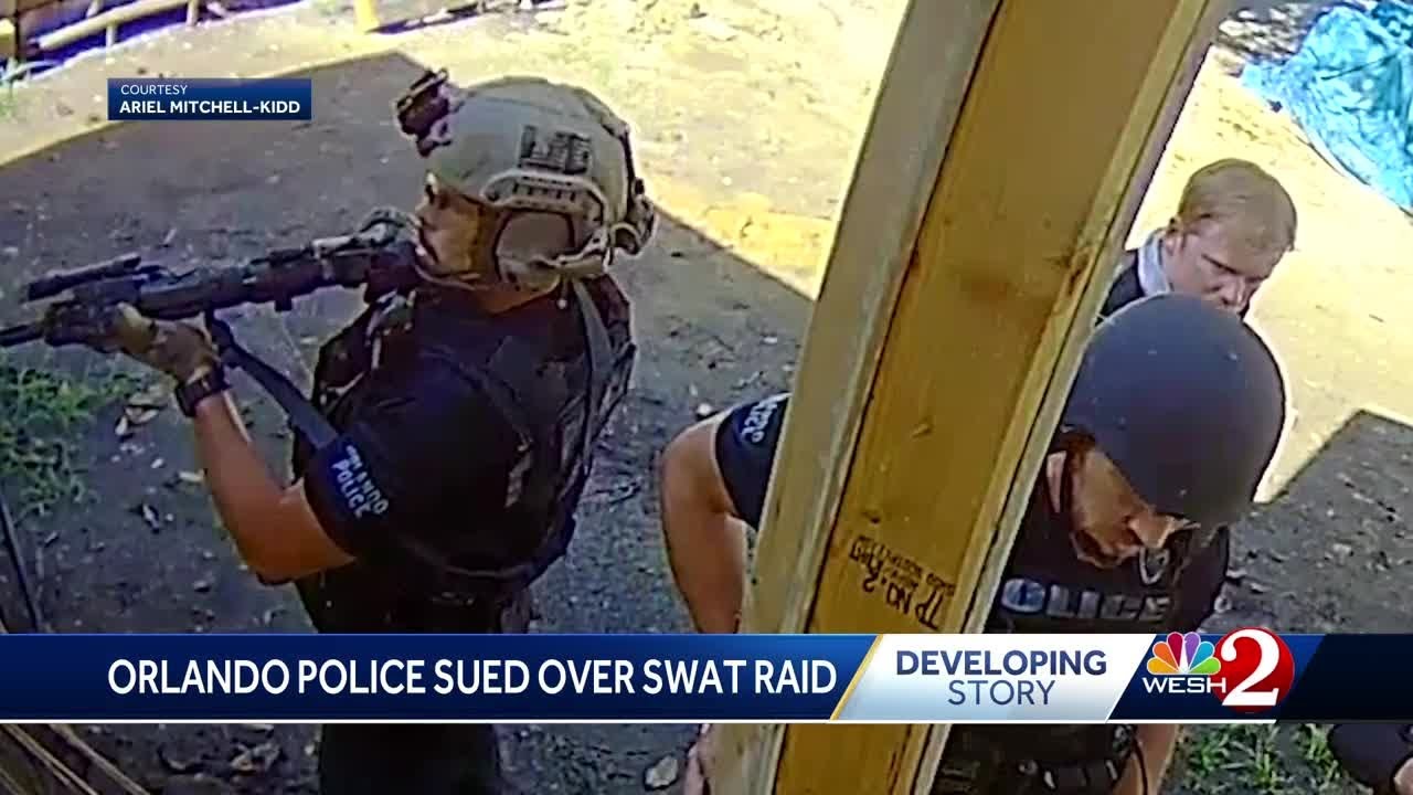 Couple sues Orlando police after SWAT raid over false child porn accusations