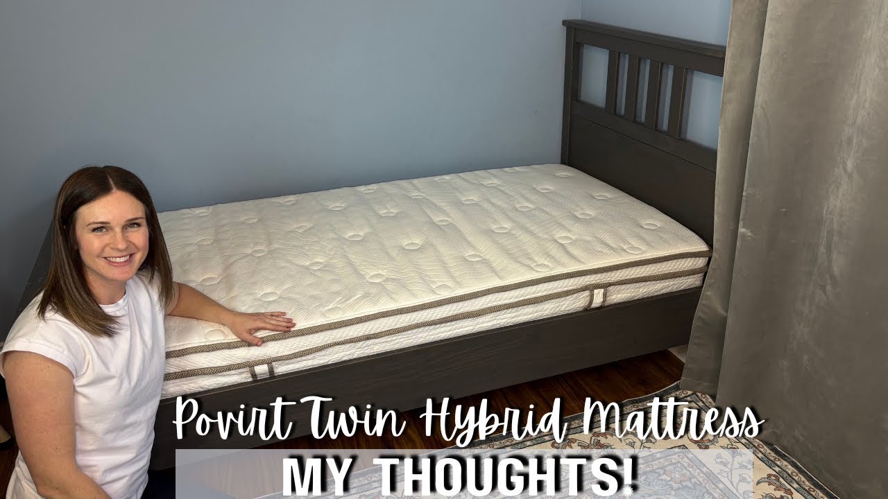 FULL REVIEW : Povirt Twin Hybrid Mattress