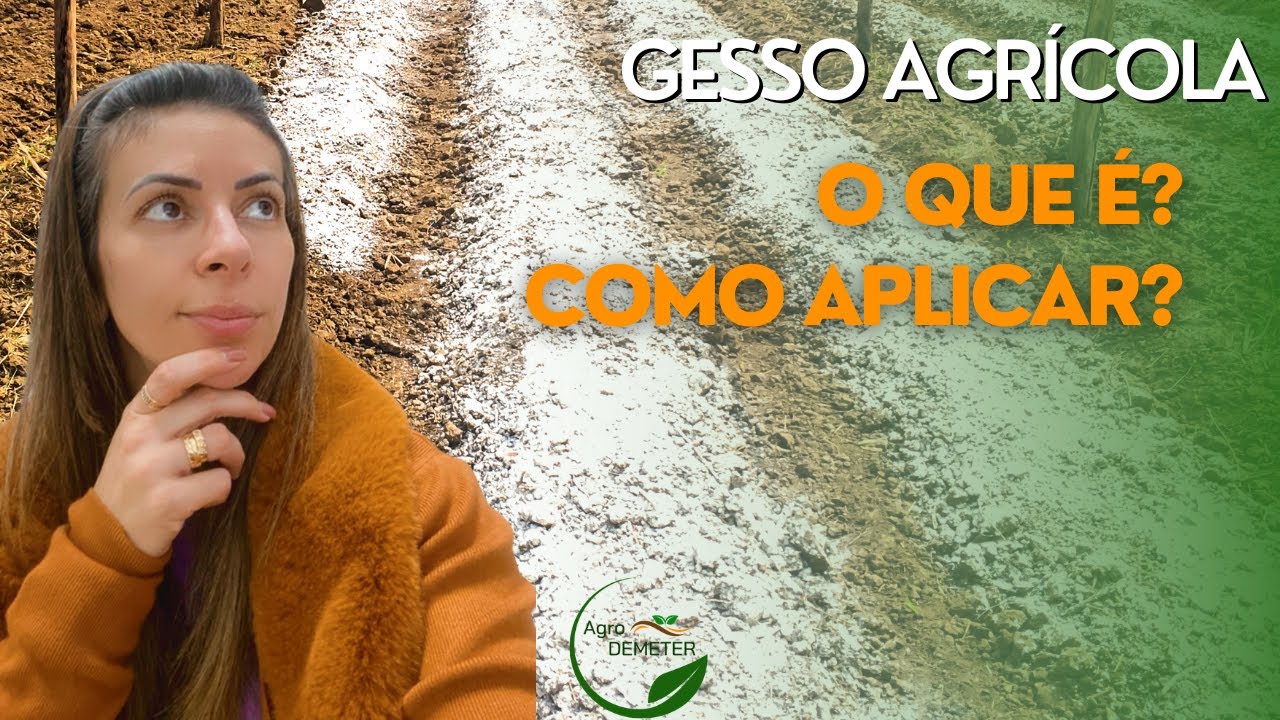 GESSO AGRÍCOLA  | O QUE É? COMO APLICAR?