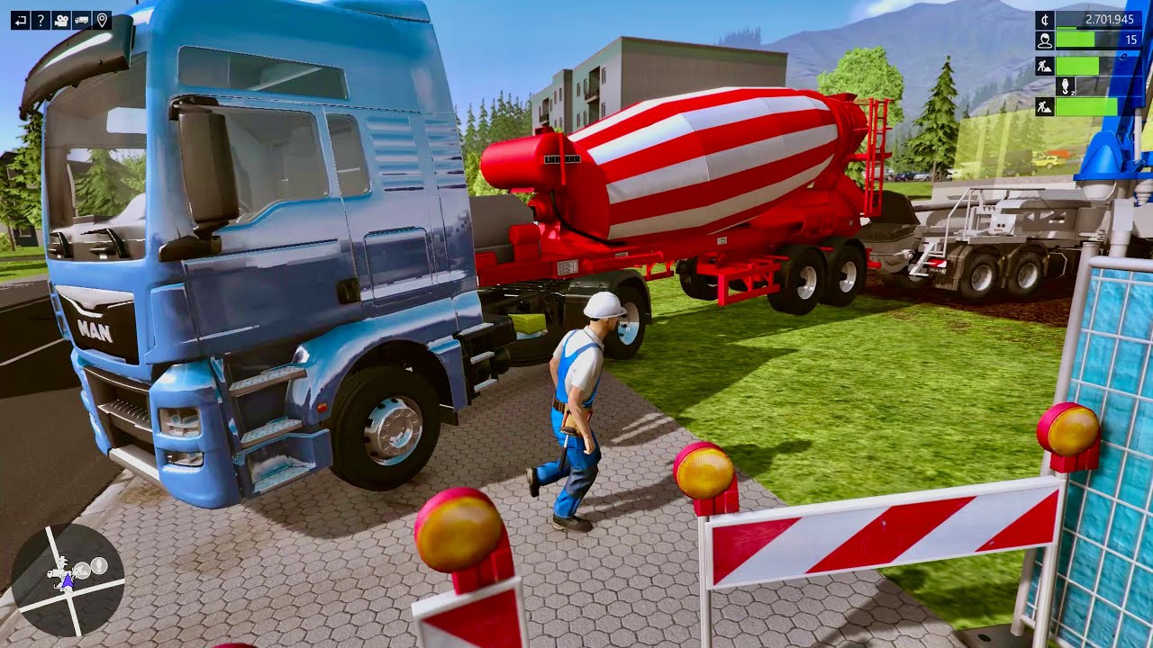 Modern High Rise Aartment - Part 2 | Concrete - Wall Installation | Construction Simulator