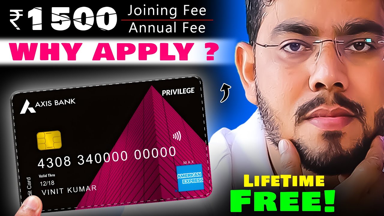 LIFETIME FREE! Axis Privilege Amex Credit Card | All Hidden Benefits
