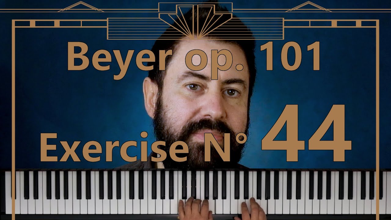 Piano tutorial - Beyer Op. 101 esercizio N° 44