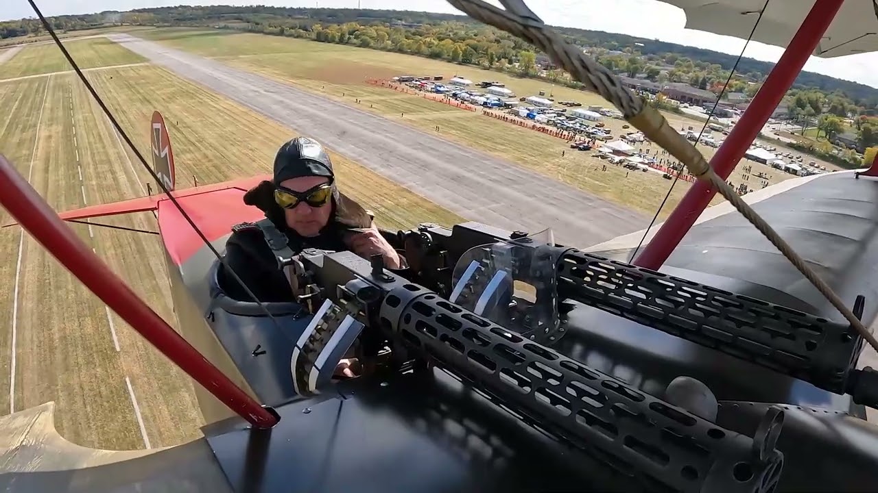 Fokker Dr.I Flight at National Museum USAF
