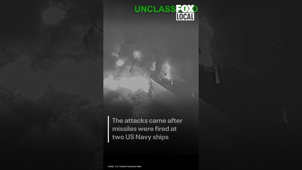 US strikes 3 Iranian oil tankers after missiles fired at Navy ships