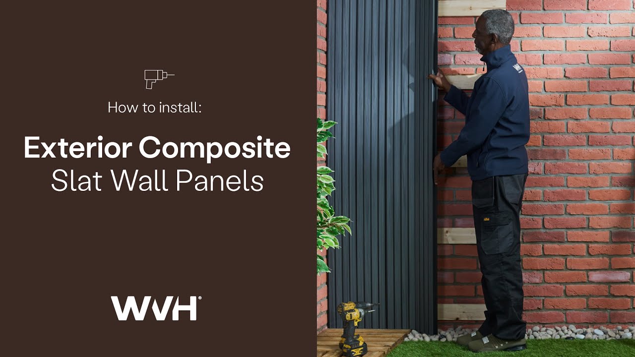 Acupanel® | Wood Effect | Exterior Composite Slat Wall Panels Installation Video