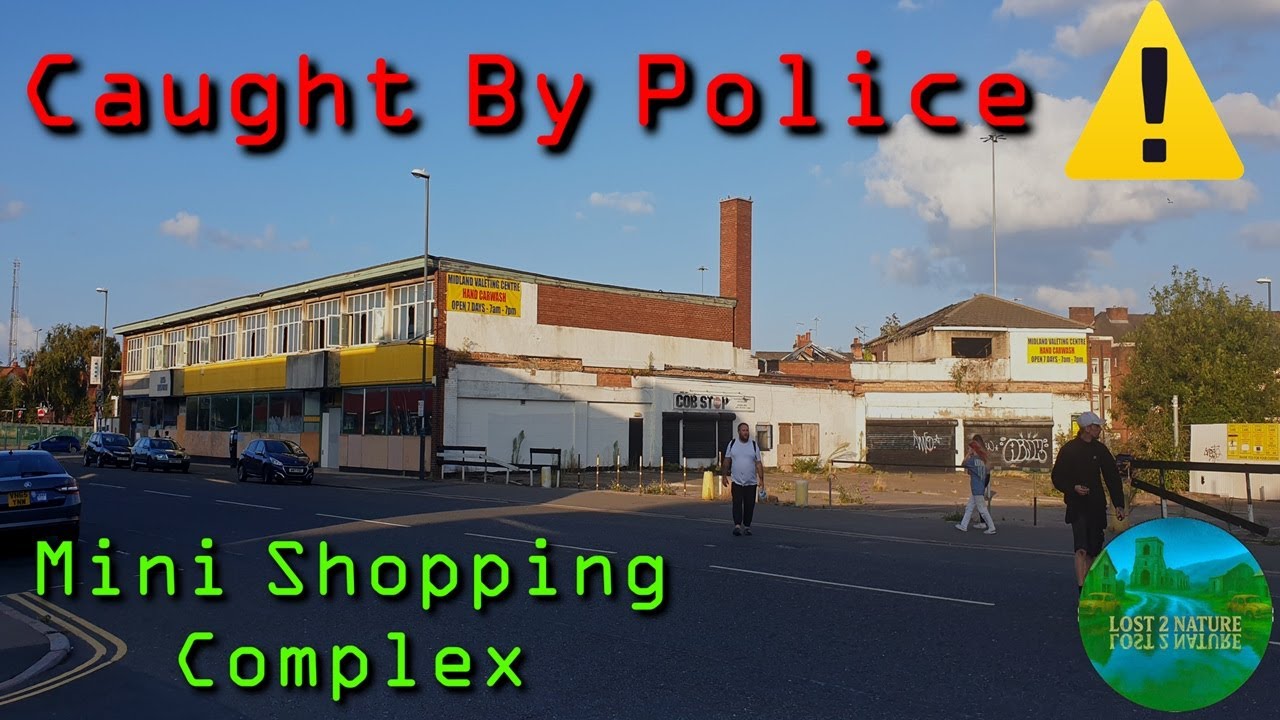 Abandoned Mini Shopping Centre — 🚨 Police Caught Us Exploring 🚨