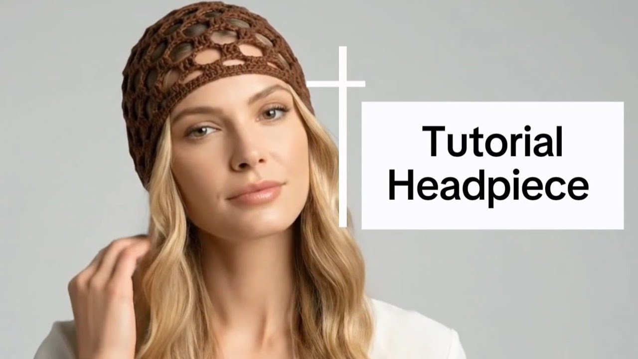 Headpiece / Touca de crochê 