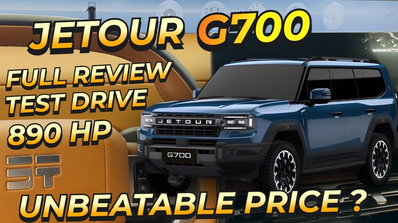 Обзор и тест-драйв нового внедорожника Jetour G700