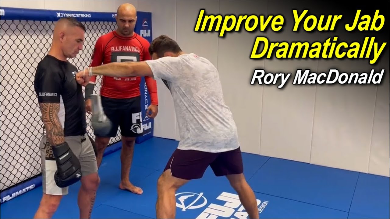 Best Jab Techniques with UFC Legend, Rory MacDonald