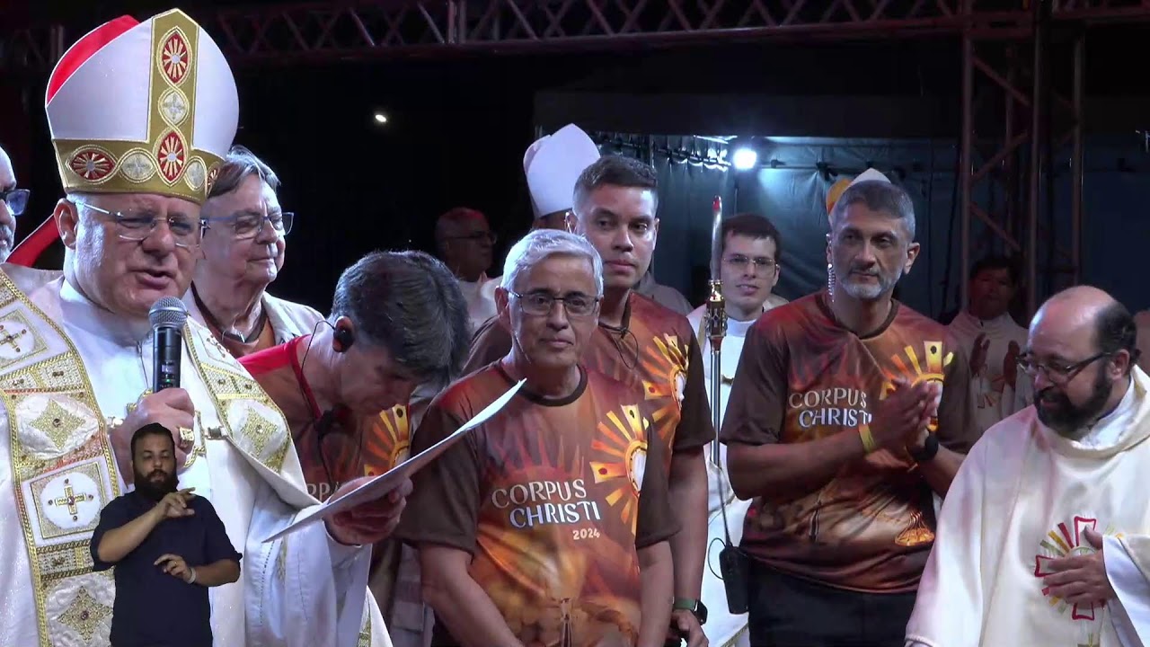 SANTA MISSA - Festa de Corpus Christi 2024 - Esplanada dos Ministérios