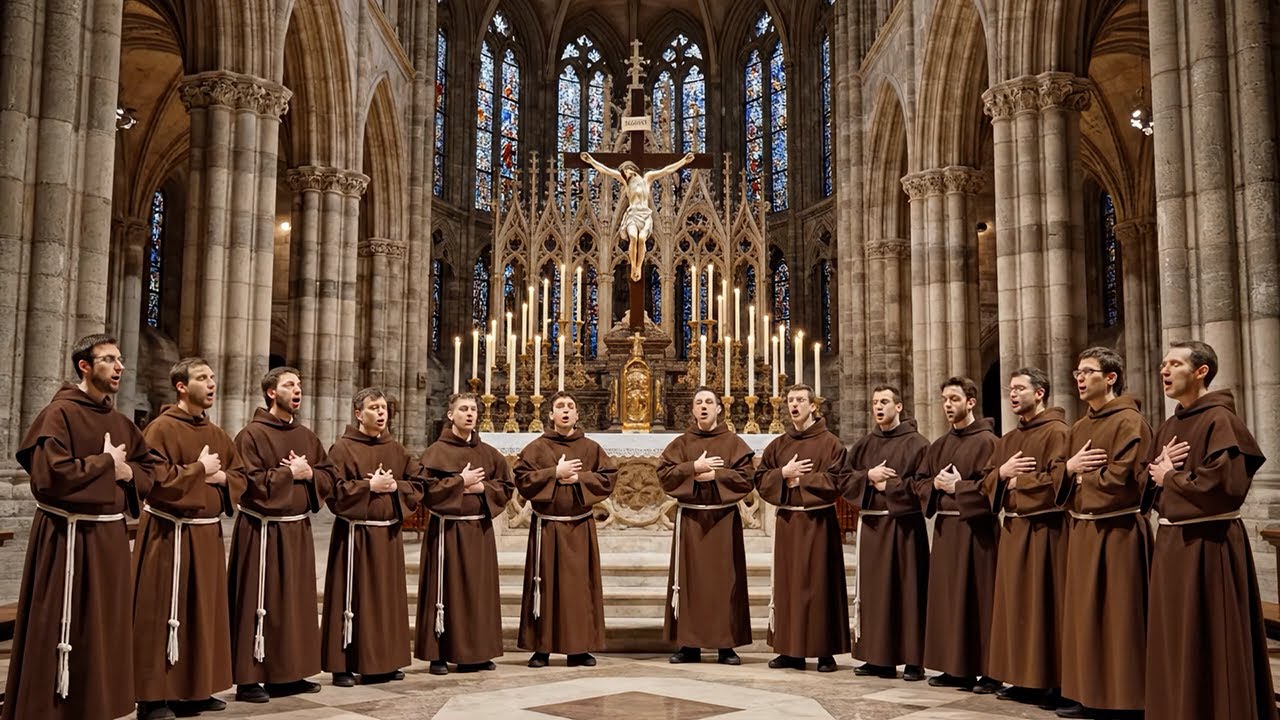 Gregorian Chant in Cathedral | Sacred Latin Hymns & Monastic Choir