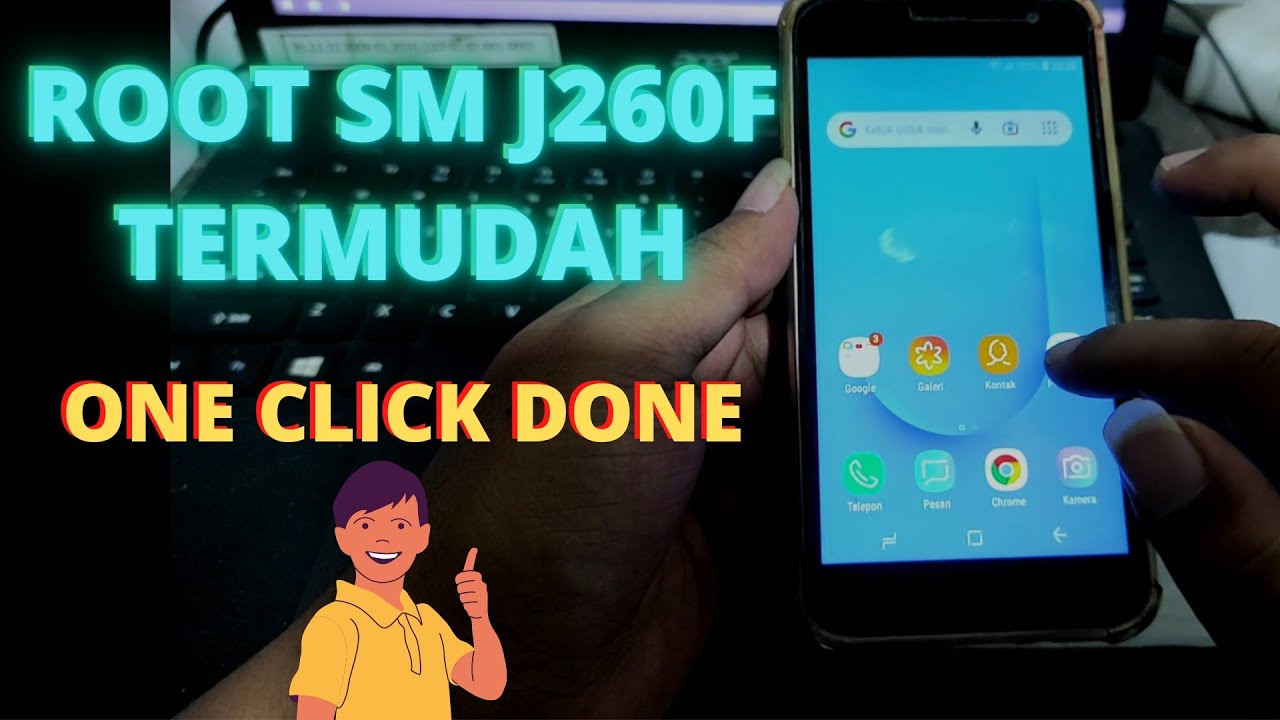 Root Samsung J260F Termudah | easy method 2022 | Just one click |