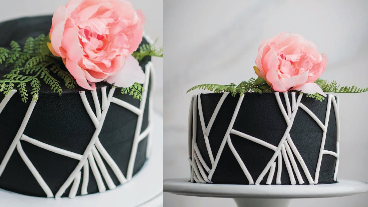 How to Make a Super Easy Geode Style Cake