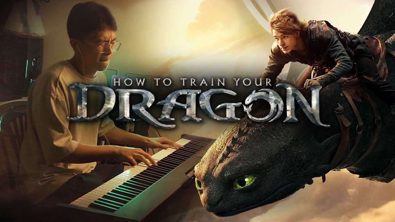 Test Driving Toothless - How to Train Your Dragon (Piano Solo Cover)