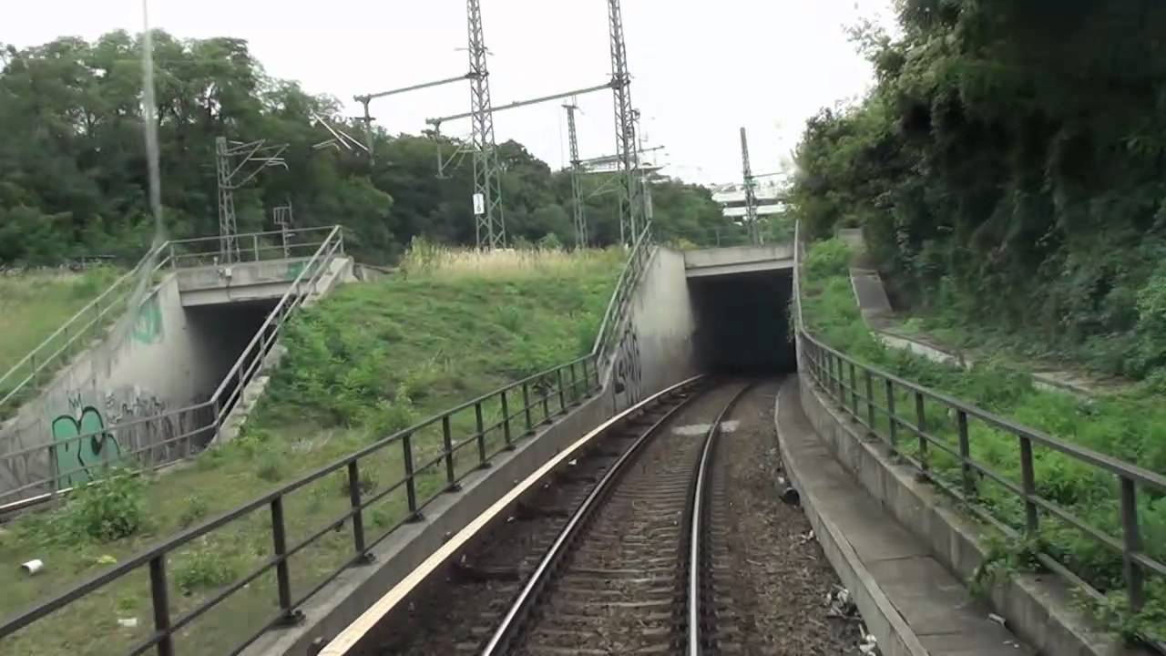 Führerstandsmitfahrt S-Bahn Berlin S25 Teltow Stadt - Hennigsdorf
