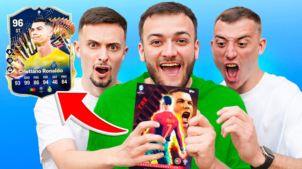Футбольные карточки определяют нашу команду!