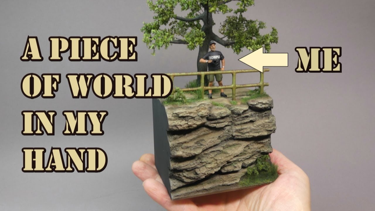 I reveal myself by building a 1/35 scale diorama from scratch - 1st Anniversary Special
