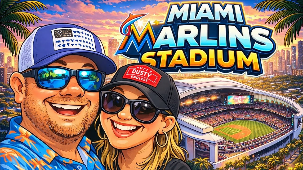 Miami & Loan Depot park-Miami Marlins Stadium...