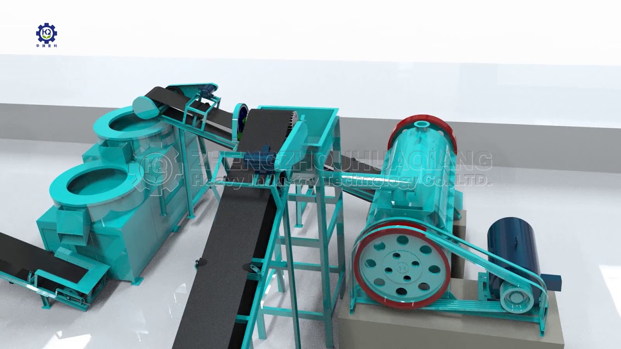 Less Investment organic fertilizer production line|Organic Fertilizer Granulator