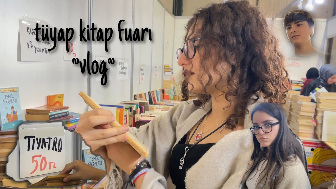 istanbul tüyap kitap fuarı | gezi vlog (güzel sanatlardan kesitler)