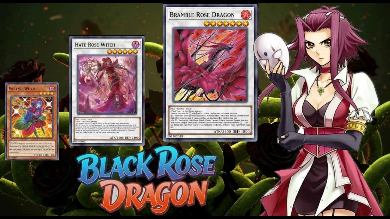 🌹🔥 MDPRO3,Black Rose Dragon Blaze Deck!  #YuGiOh