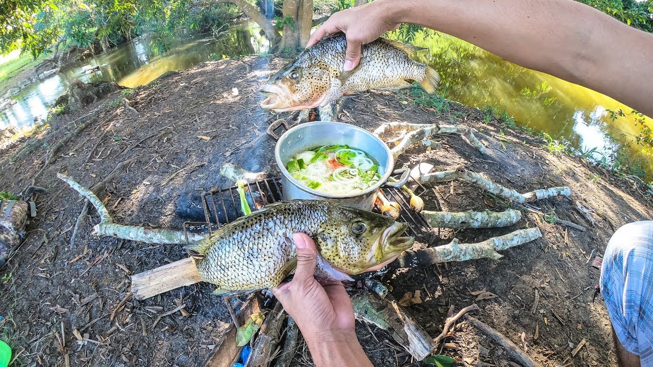 Caldo De Mojarras Tenguayacas A La Orilla Del Río