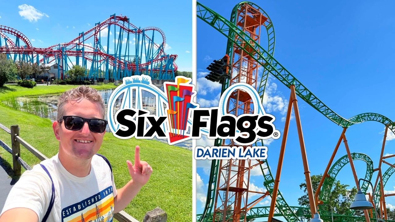 Six Flags Darien Lake Vlog 2026 - FIRST VISIT!