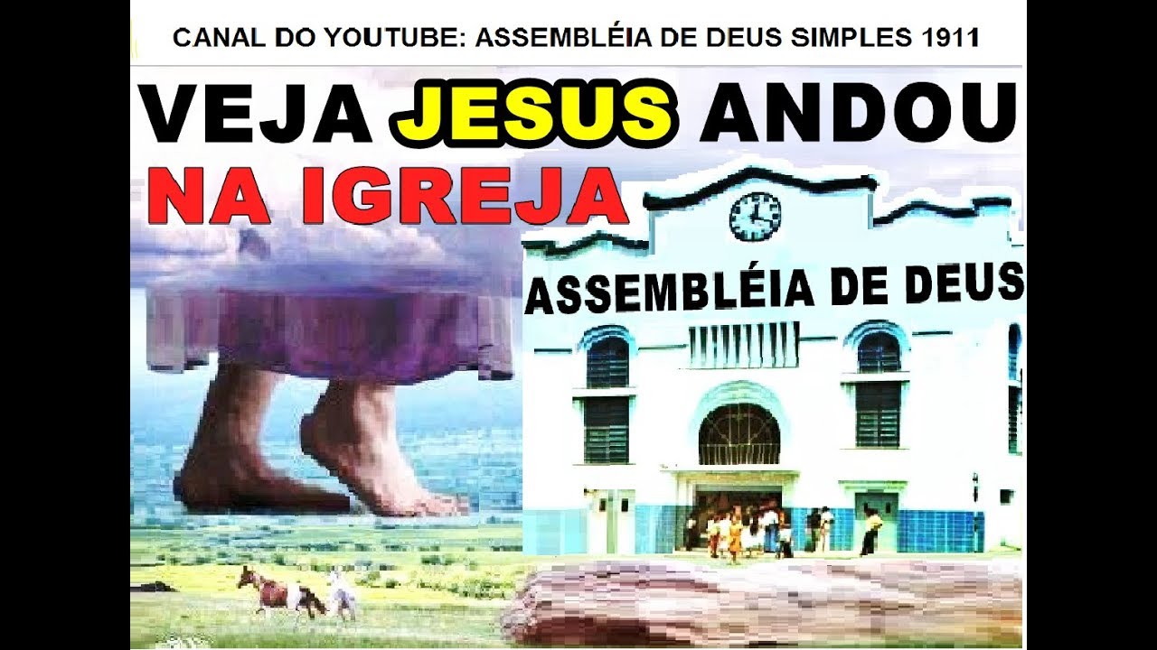 JESUS ANDOU NA ASSEMBL&Eacute;IA DE DEUS E TODOS OUVIRAM SEUS PASSOS E FORAM BATIZADOS COM DONS ESPIRITUAIS