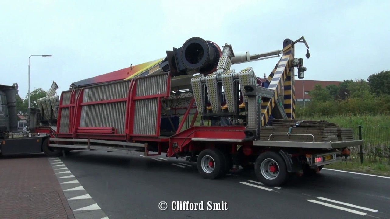 Transport en opbouw Projekt1 KMG afterburner