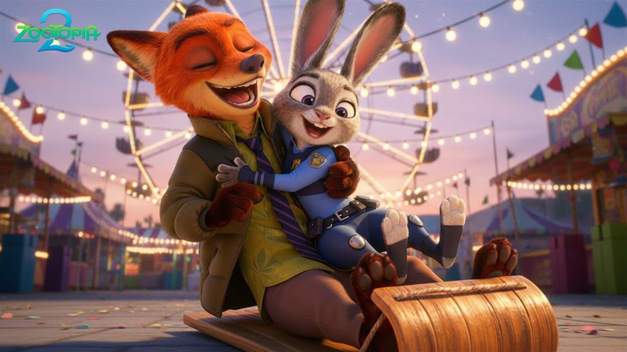Nick Wilde Protects Judy And Refuses To Let Go