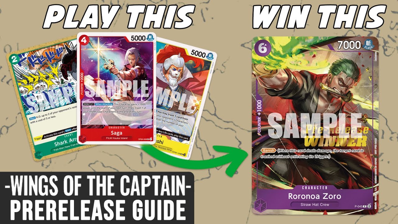 How To Win Your OP06 Prerelease: Wings of The Captain - One Piece TCG