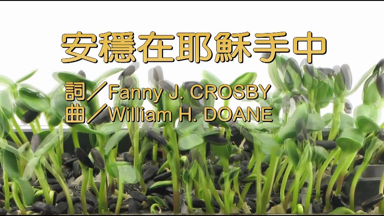 安穩在耶穌手中