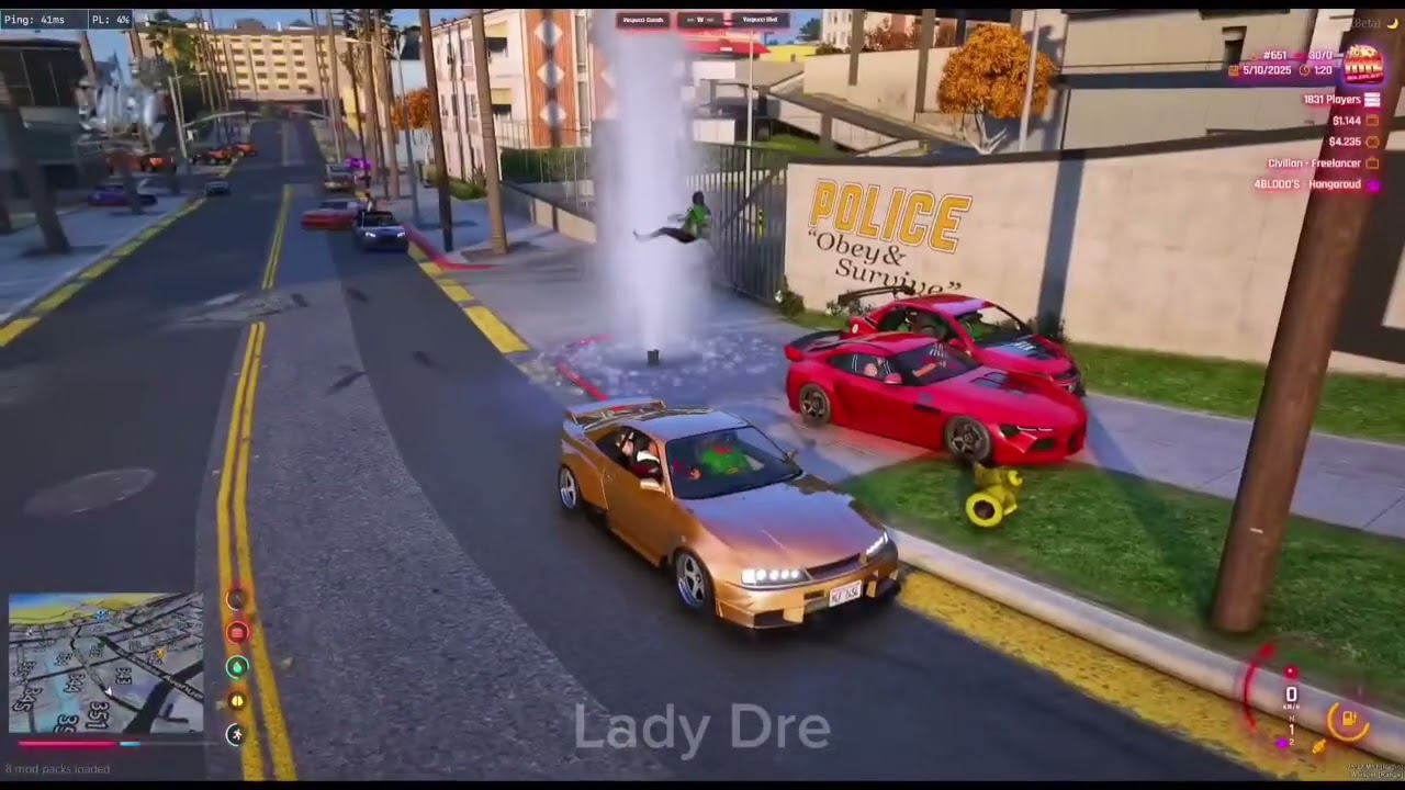 SELURUH GANG DARI ROXWOOD BIKIN RUSUH DI WILAYAH WEST #imeroleplay 