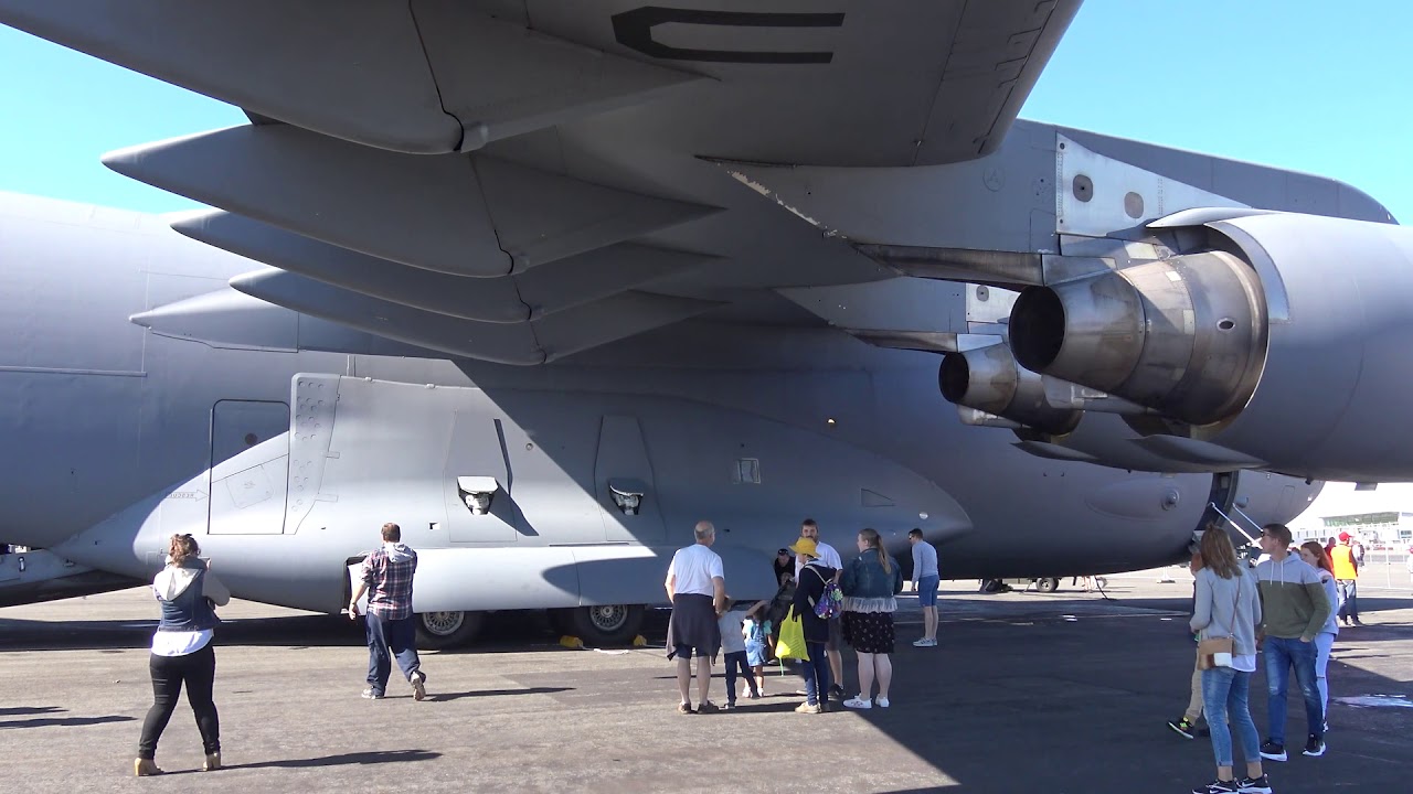 C-17 Globemaster at Christchurch International Airport