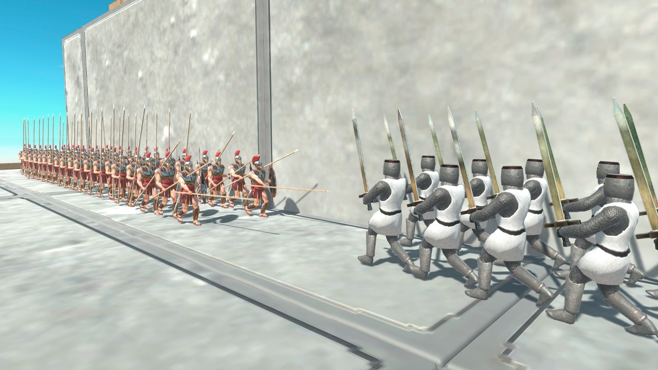 40v40 Humans Army Tournament - Animal Revolt Battle Simulator