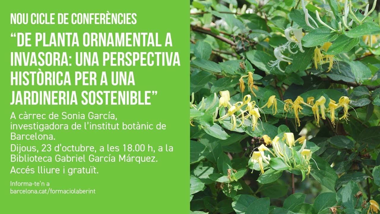 De planta ornamental a invasora: una perspectiva històrica per a una jardineria sostenible