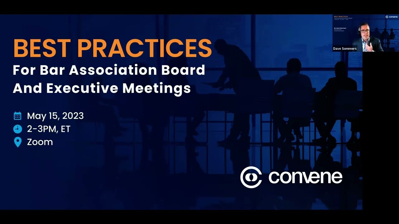 ABA Webinar Best Practices Video