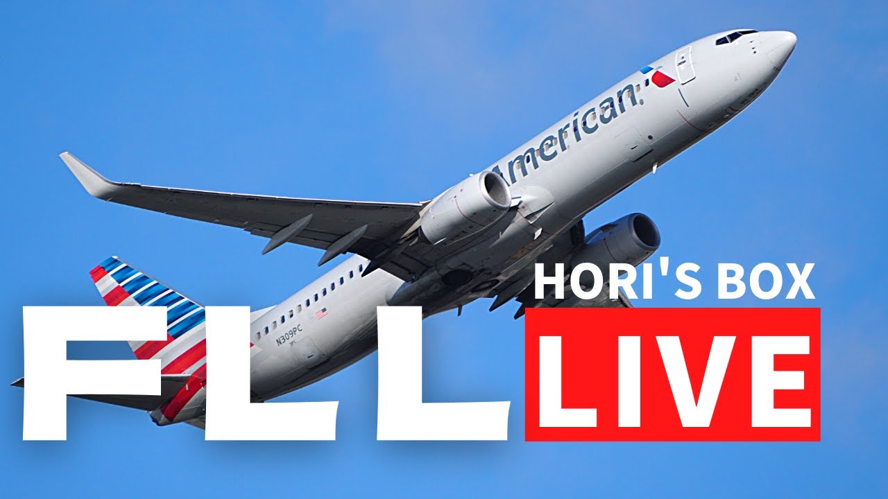 🔴LIVE @Fort Lauderdale Int'l Airport / FLL Plane Spotting - 2/27/2022