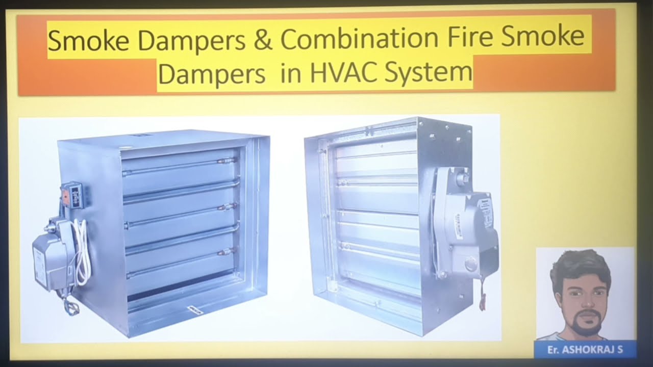 Fire Dampers || Smoke Dampers || Combination Fire and Smoke Dampers || HVAC System || Hindi