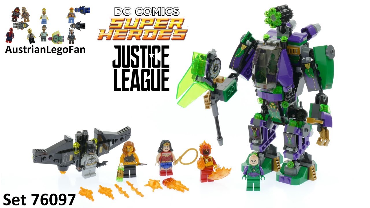 Lego Super Heroes 76097 Lex Luthor Mech Takedown Speed Build