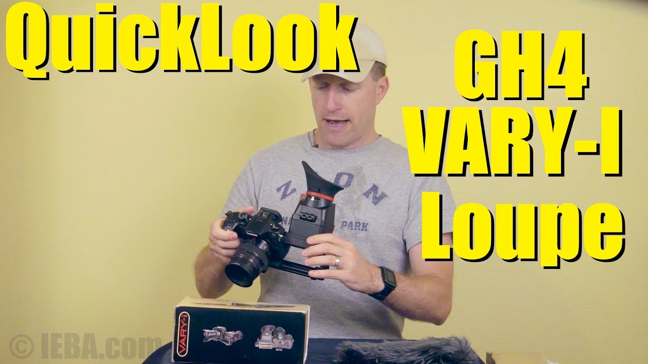 QUICKLOOK: the Vari-i - a GH3 / GH4 Tilt-Swivel LCD loupe / viewfinder