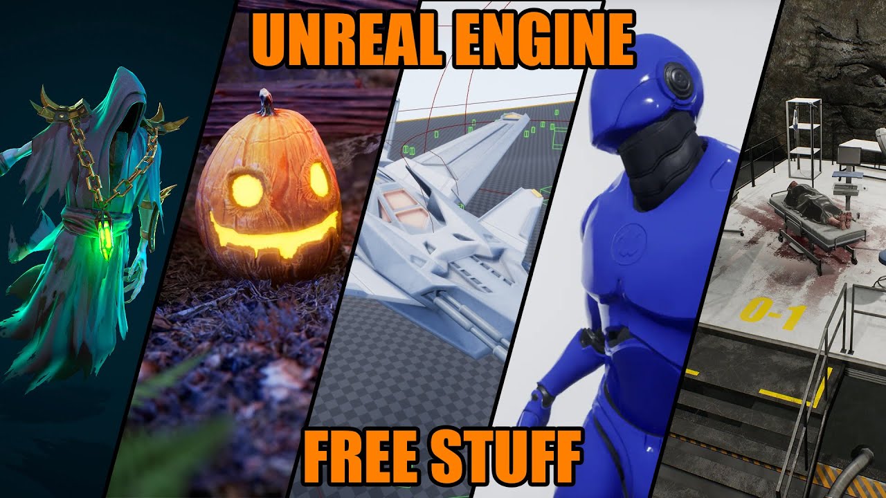 Unreal Engine Marketplace Free Stuff | $423 FOR FREE | October 2022