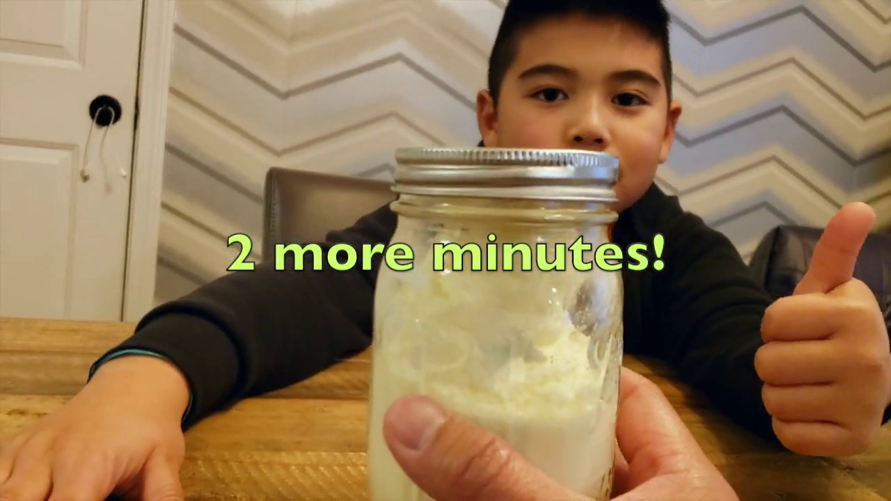 Science Experiment #2: Making Butter