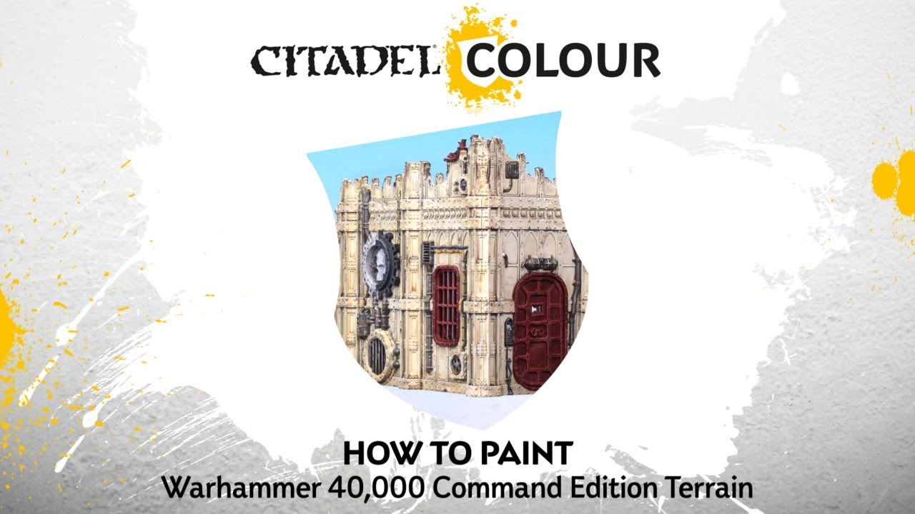 How to Paint: Warhammer 40,000 Command Edition Terrain