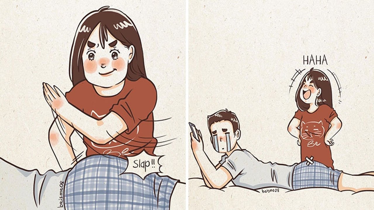Sweet Comics By Luong Thuy Show What Being In A Relationship Is Like