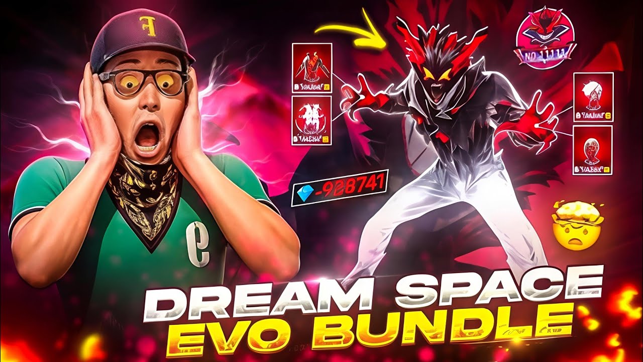 NEW DREAMSPACE EVO BUNDLE IN FREE FIRE | I GOT 33333 NO WALA EDITION CODE | GET A RARE COAD ||||