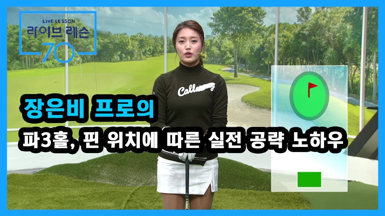 [골프레슨] 파3홀, 핀 위치에 따른 실전 공략 노하우
