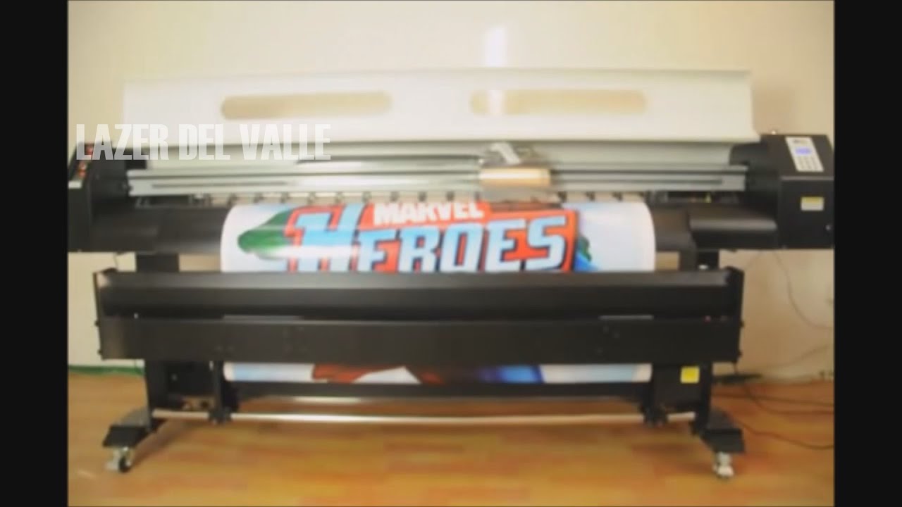 plotter de impresi&oacute;n digital azer color 7, cabezal epson DX7 venta en cali, bogota, medellin