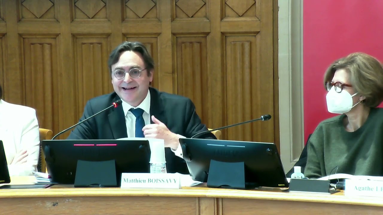 Colloque Le secret professionnel de l'avocat - 15 octobre 2021 Intervention de Matthieu Boissavy